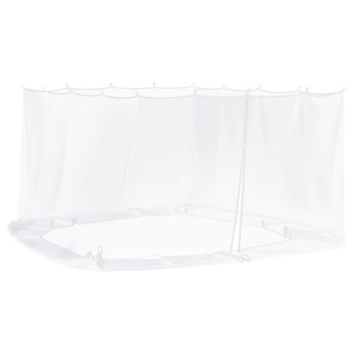 Комарна мрежа за беседка 220 mesh Бяло 4,5 x 3 x 2 м Полиестер