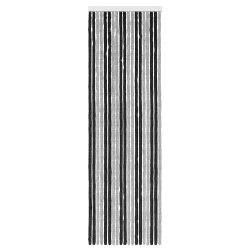 Мрежа против насекоми Шенил Сив и черен 56 x 185 cm 100% ПП