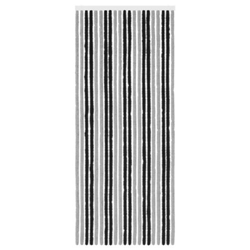 Мрежа против насекоми Шенил Сив и черен 90 x 220 cm 100% ПП