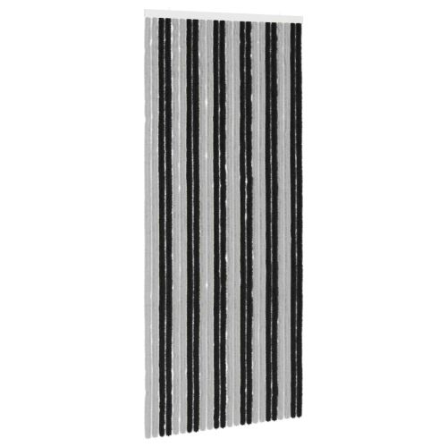 Мрежа против насекоми Шенил Сив и черен 100 x 230 cm 100% ПП
