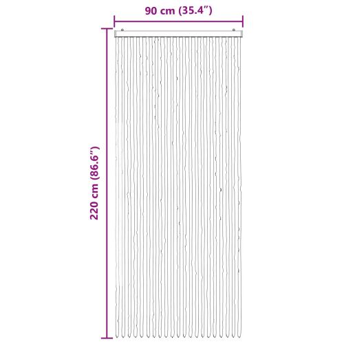 Мрежа против насекоми Шенил Сив и бежов 90 x 220 cm 100% ПП