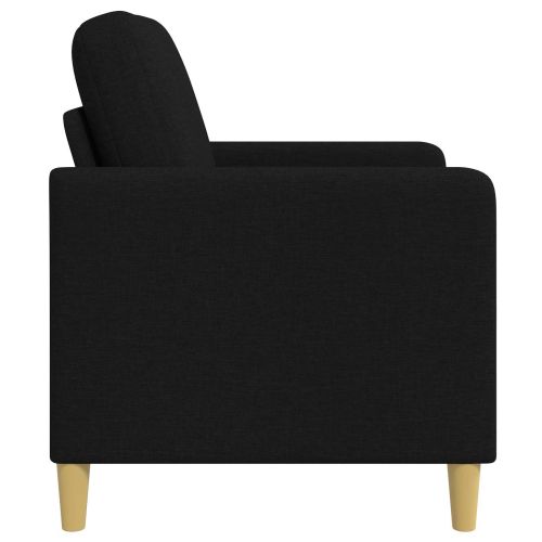 Диван с storage Черно 72 x 78 x 87 см Полиестер