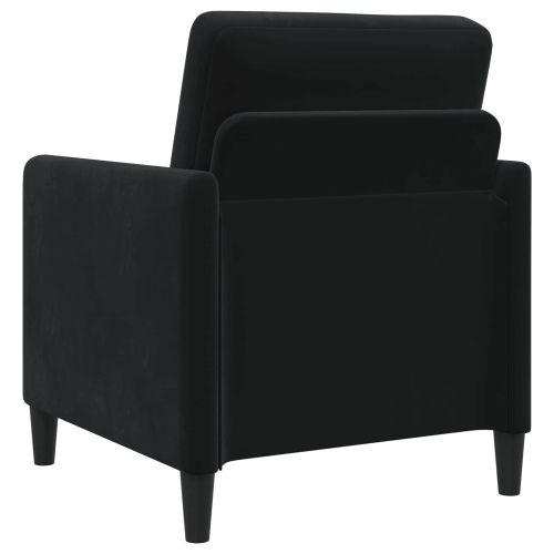 Диван с storage Черно 72 x 78 x 87 см Полиестер
