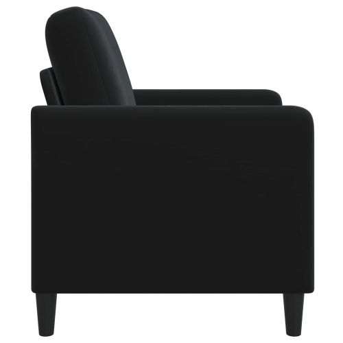 Диван с storage Черно 72 x 78 x 87 см Полиестер