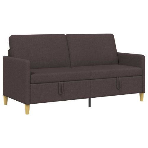 Диван с storage Тъмен кафяв 172 x 78 x 87 см Полиестер