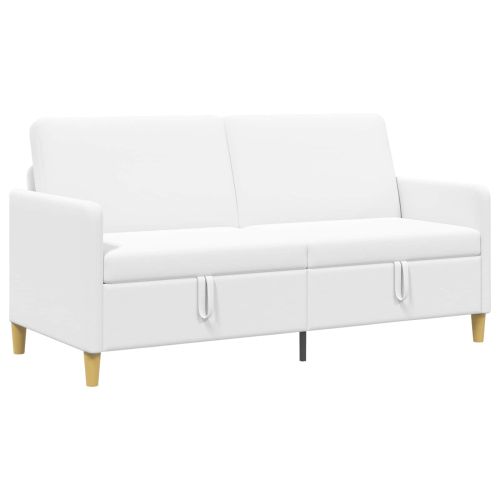 Диван с storage Бяло 172 x 78 x 87 см Полиестер