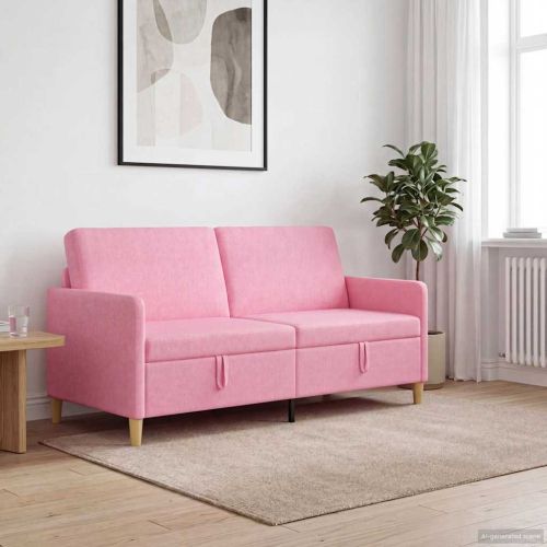 Диван с storage Розово 172 x 78 x 87 см Полиестер