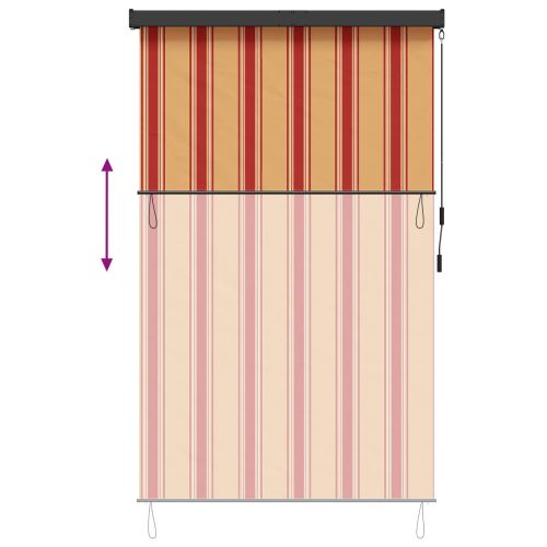 Ролетна щора Многоцветен 140 x 250 cm Текстил и Алуминий