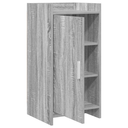 Служебен шкаф Сив Сонома 40 x 36 x 80 см Инженерна дървесина