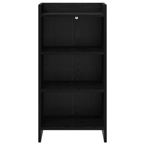 Служебен шкаф Черен дъб 40 x 36 x 80 см Инженерна дървесина