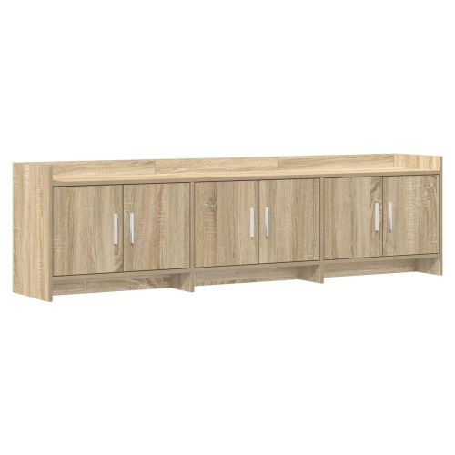 ТВ шкаф 168 x 33 x 47 см Дъб сонома Инженерна дървесина