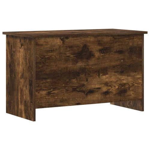 Складов сандък Опушен дъб 80 x 40 x 50 cm Инженерна дървесина