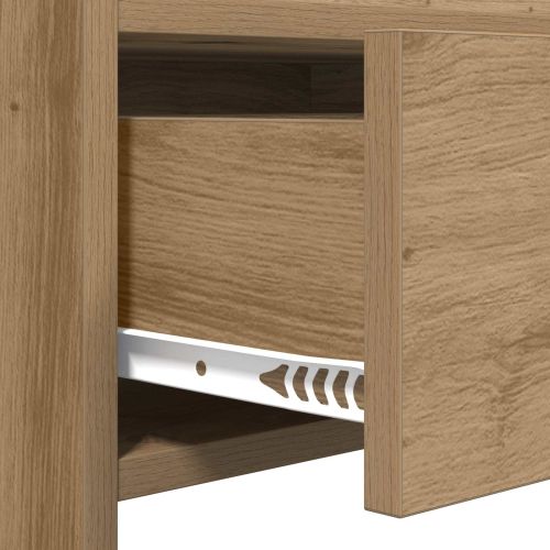 Конзолна маса Дъб артизан 90 x 35 x 80 см Инженерна дървесина
