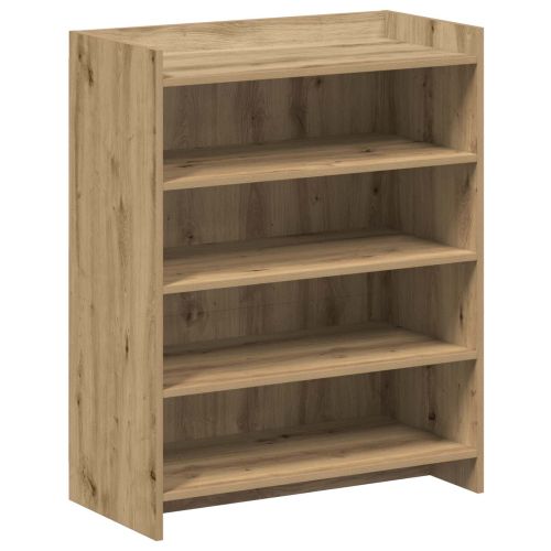 Шкаф за обувки със съхранение Дъб артизан 73,5 x 36 x 92 см