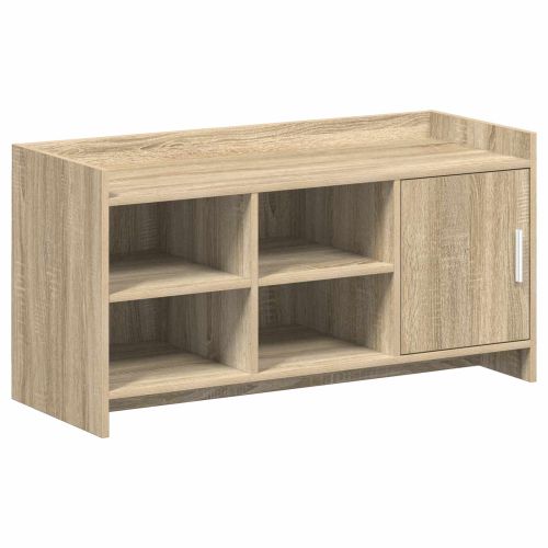 Шкаф за обувки със съхранение Дъб сонома 100 x 39,5 x 51 см