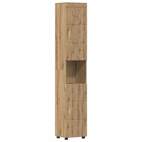 Комплект шкафове за баня TULUM Дъб 37 x 31,5 x 203 см