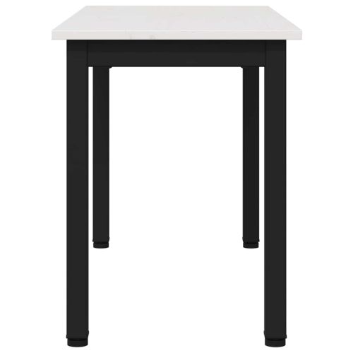 Пейка Бяло 80 x 35 x 45 cm Солидно борово дърво