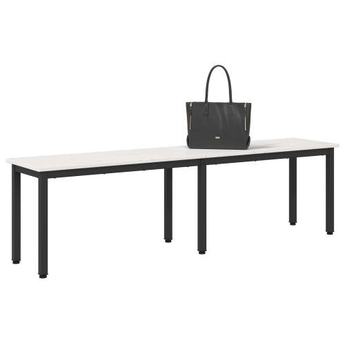 Пейка Бяло 160 x 35 x 45 cm Солидно борово дърво