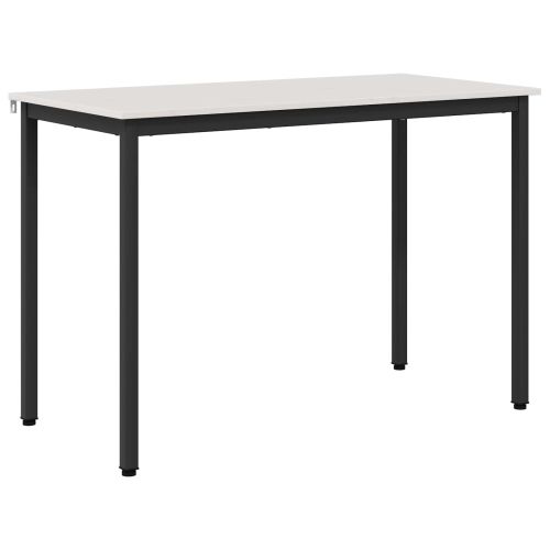 Трапезна маса Бяло 110 x 55 x 75 cm Солидно борово дърво