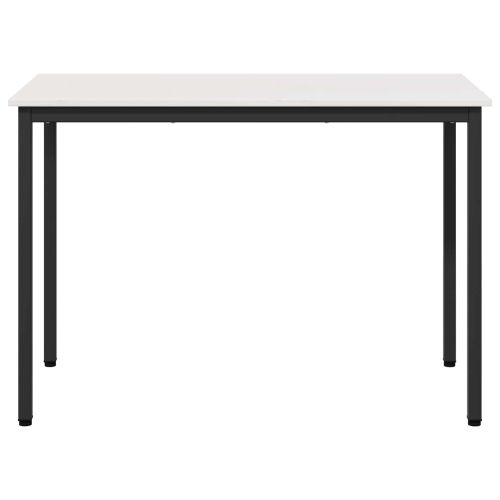 Трапезна маса Бяло 110 x 55 x 75 cm Солидно борово дърво