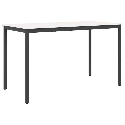 Бар маса Бяло 180 x 90 x 105 см Солидно борово дърво