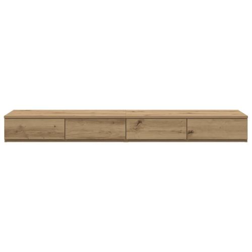 Чекмеджета за легло Дъб 135 x 36,5 x 16,5 см Инженерно дърво