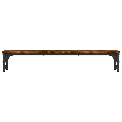 Поставка за монитор, опушен дъб, 85x23x15,5 см, инженерно дърво