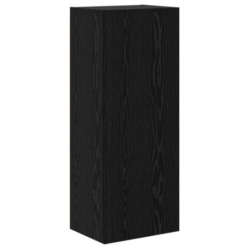 Стойки за телевизор 4 pcs Черния дъб Инженерно дърво