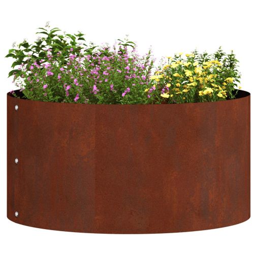 Пръстен за саксия 5 pcs Кафяво 40 x 40 x 20 cm