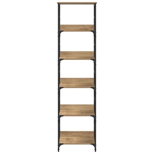 Рафт за книги Дъб 50 x 33 x 188,5 см Инженерно дърво