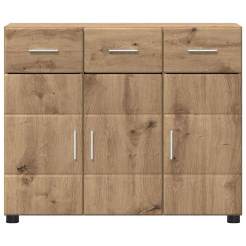 Служебен шкаф FLORIN 88,5 x 30,5 x 73 см Дъб Инженерно дърво