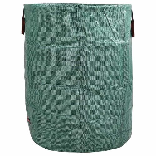 Чували за градински отпадъци 12 pcs Зелен 66 x 66 x 83,5 см