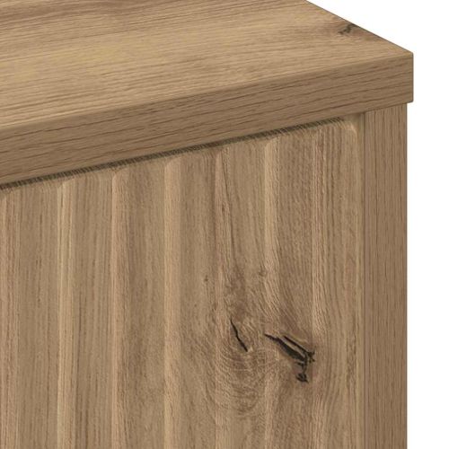 Служебен шкаф Дъб 89,5 x 33 x 82 см Инженерно дърво
