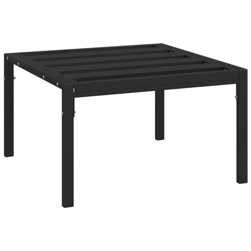 Градински табуретки сиви възглавници 2 бр 60x60x35 см стомана