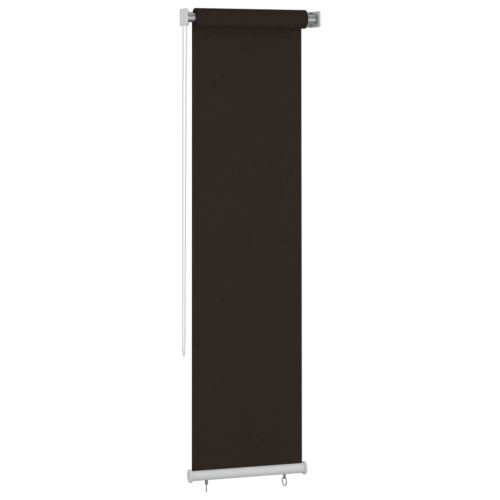 Външна роло щора, 60x230 см, кафява, HDPE