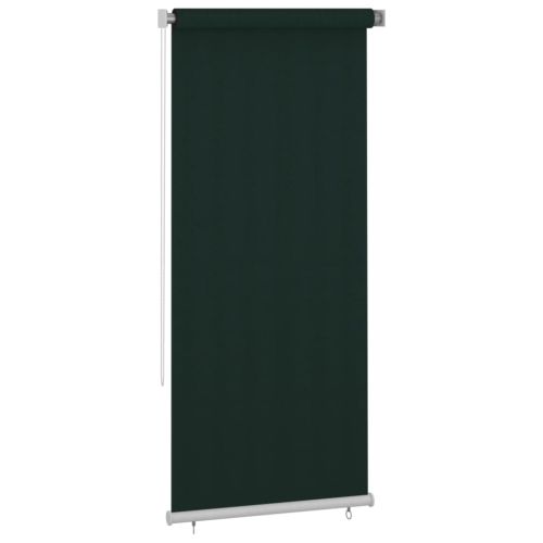 Външна роло щора, 100x230 см, тъмнозелена, HDPE