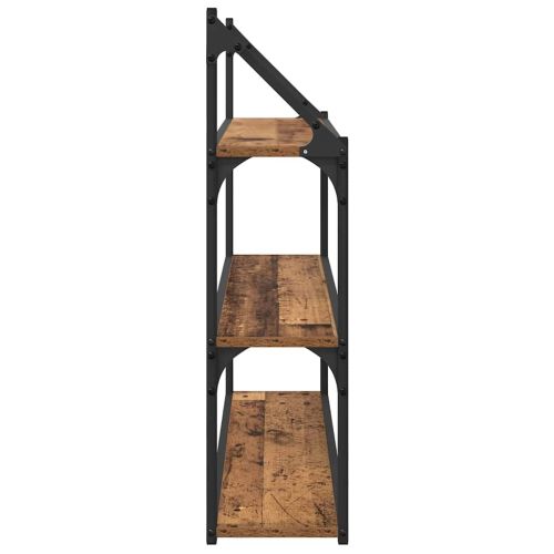 Стенен рафт Старо дърво 80 x 21 x 78,5 cm Инженерно дърво