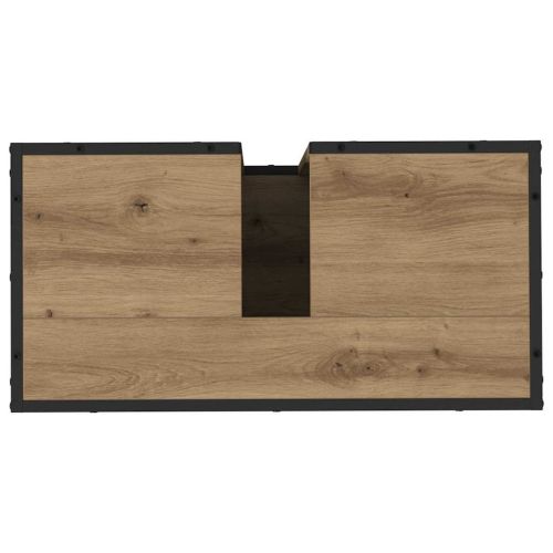 Комплект мебели за баня 3 бр. Дъб 35 x 37,5 x 188,5 см
