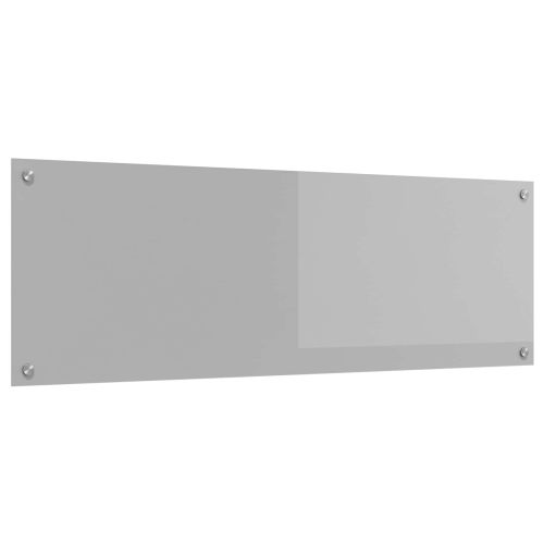 Кухненски гръб Светлосиво 120 x 40 cm закалено стъкло