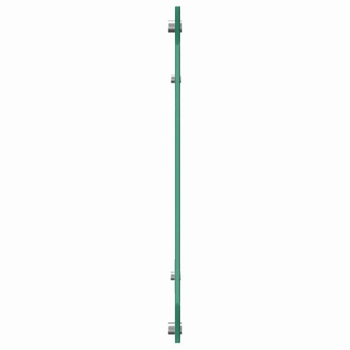 Кухненски гръб 2 pcs Тъмен сив 120 x 40 cm закалено стъкло