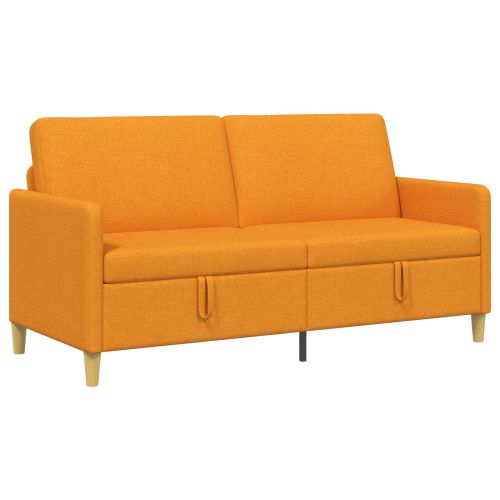 Диван с storage Тъмен жълт 172 x 78 x 87 см Полиестер
