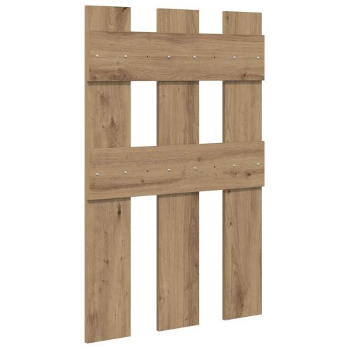 Стенен закачалка за палта Дъб 65 x 3 x 100 см Инженерно дърво
