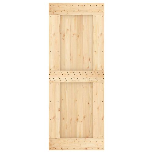 Врата NARVIK Естествен 80 x 210 cm Солидна борова дървесина
