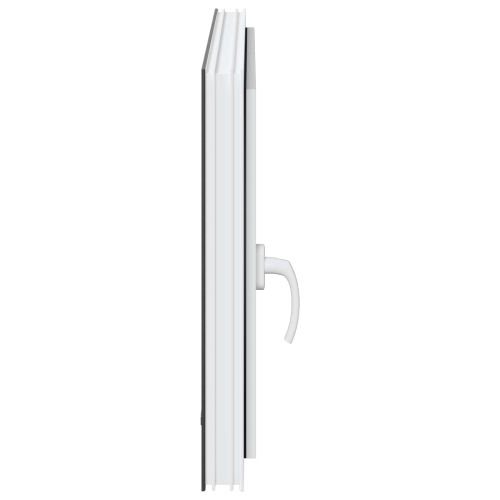 Прозорец за мазе RISOR 90 x 50 cm PVC и стъкло Антрацит