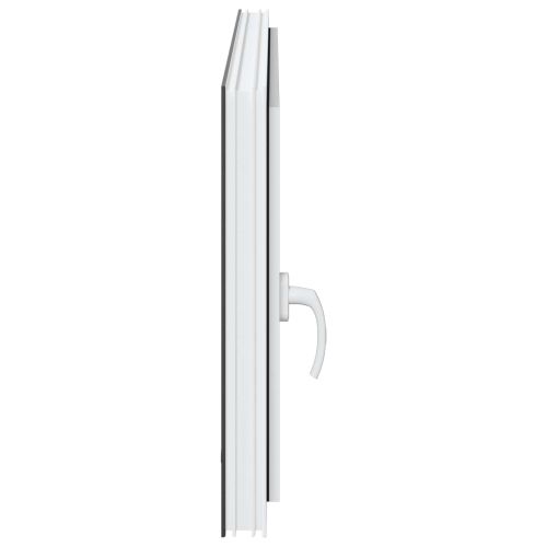 Прозорец за мазе RISOR 110 x 70 cm PVC и стъкло Антрацит