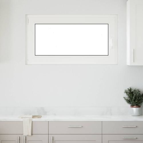 Прозорец за мазе RISOR 110 x 70 cm PVC и стъкло Антрацит