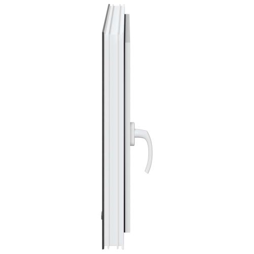 Прозорец за мазе RISOR 60 x 100 cm PVC и стъкло Антрацит