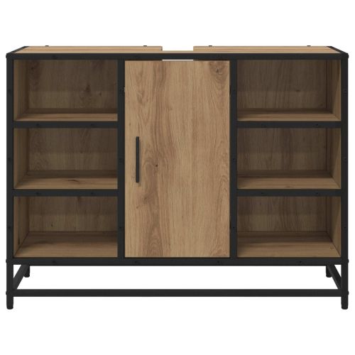 Шкаф за баня Дъб 80 x 33 x 60 см Инженерно дърво