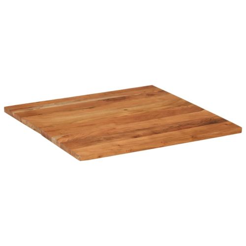 Плот за маса 90x90x2,5 см квадратен масивна акация