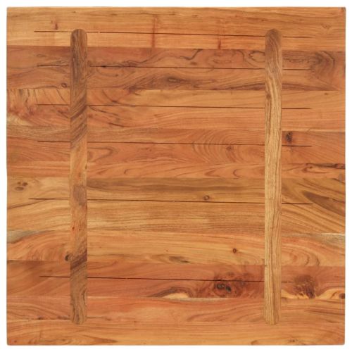 Плот за маса 90x90x2,5 см квадратен масивна акация